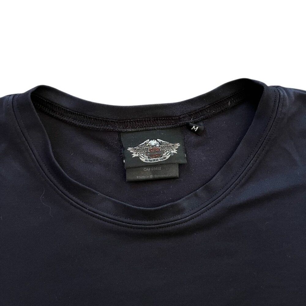 Harley-Davidson Performance Polyester Tee Black M… - image 2